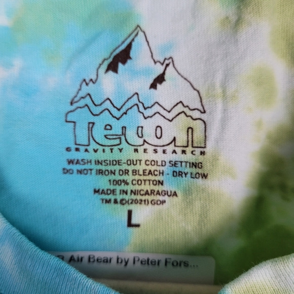 NWT Grateful Dead x Teton Gravity Research Air Bear Tie Dye Limited Ed Choose Sz - Picture 7 of 9
